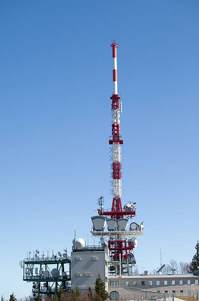 transmitter transmitter in austria sendemast stock pictures, royalty-free photos & images