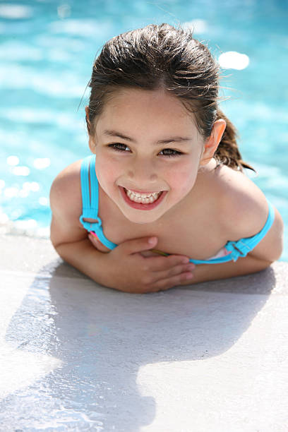 istock Girl having fun in swimming pool 182746302
