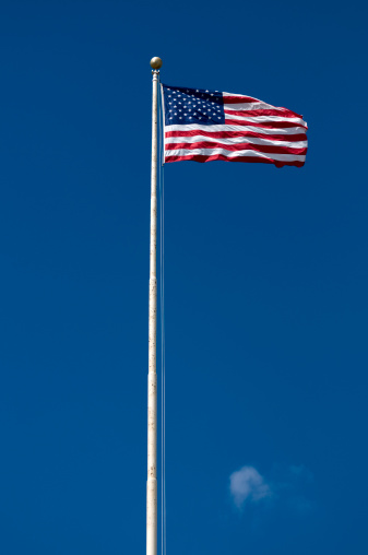 Amercian flag on a very tall flag pole.American Flag.Other lfag images: