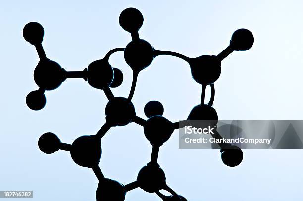 Molekularmodell Stockfoto und mehr Bilder von Abstrakt - Abstrakt, Atom, Chemie