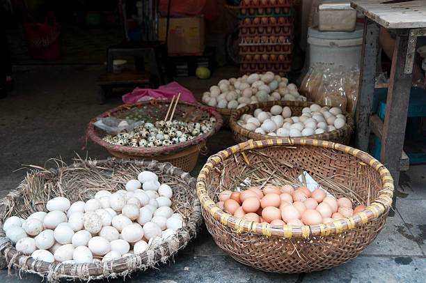 istock Free Range Eggs At A Market In Hanoi, Vietnam 182746549