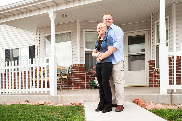 istock Loving Young Couple at Home 182746845