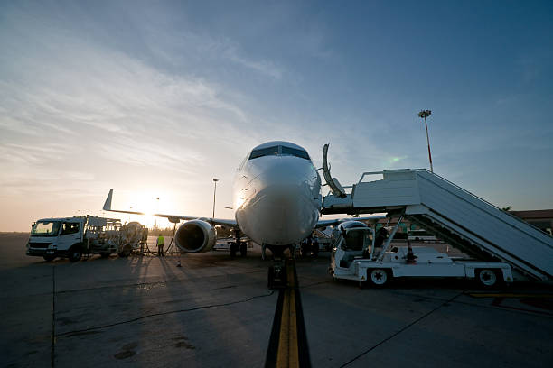 istock aircraft on airfield 182747147