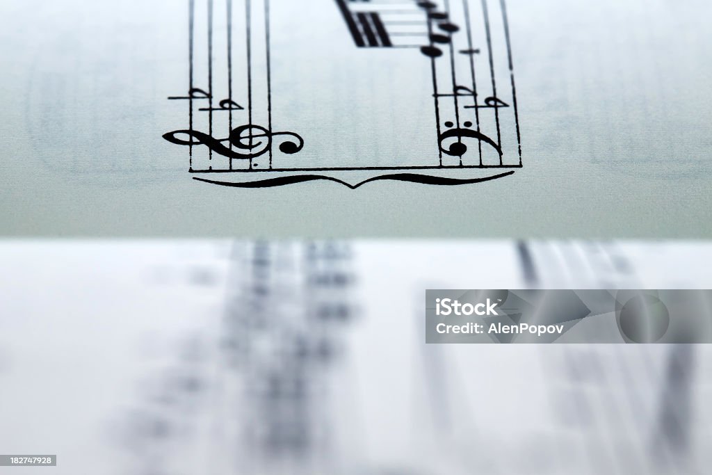 Partition musicale - Photo de Accord - Écriture musicale libre de droits