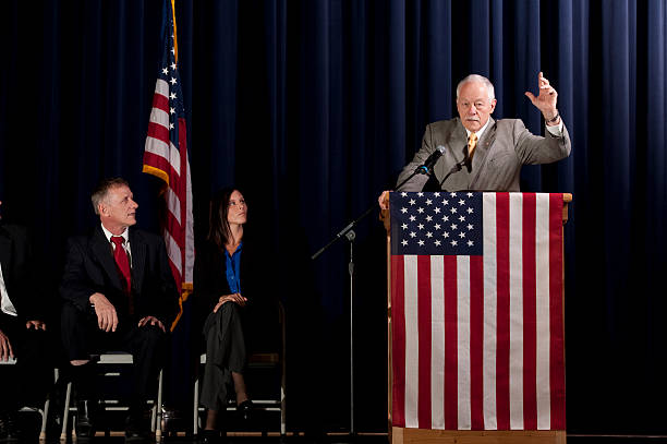 istock Politician giving a Speech 182747969