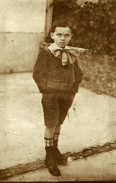 istock Vintage photograph Edwardian Boy 182748605