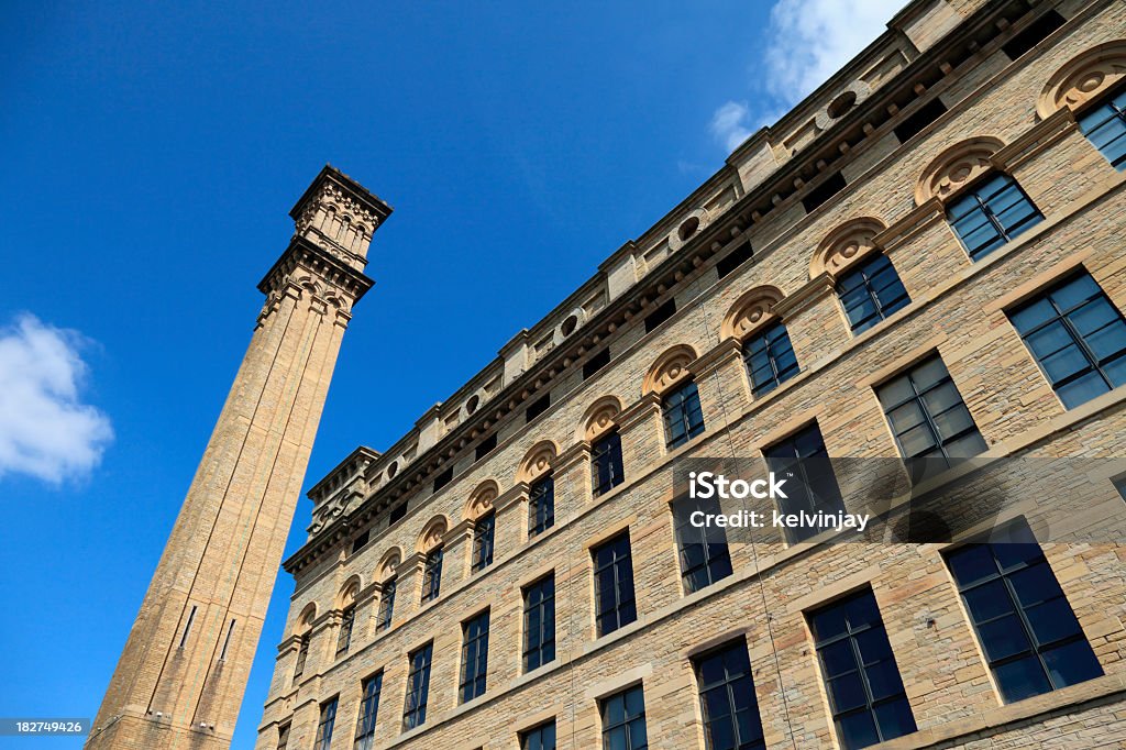 Manningham molino Bradford - Foto de stock de Arquitectura libre de derechos