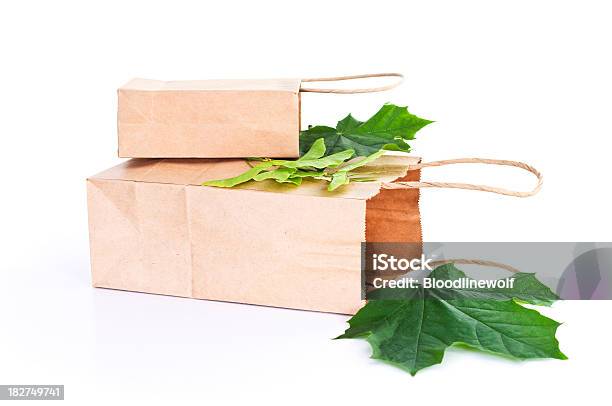 Taschen Mit Blätter Papier Stockfoto und mehr Bilder von Ahornblatt - Ahornblatt, Ahornsame, Blatt - Pflanzenbestandteile