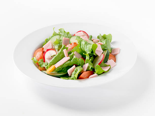 istock Garden Salad with Ham 182749884