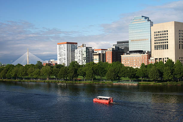 istock Duck Boat on the Charles River 182750008