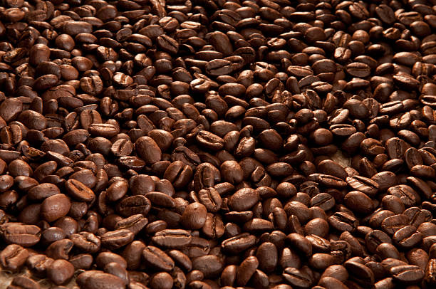 Kaffeebohne Spill – Foto