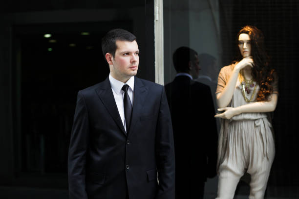 istock Young Businessman in Street 182750421