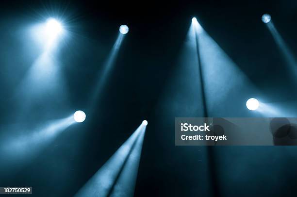 Stage Lights Stock Photo - Download Image Now - Lighting Equipment, Circus, Illuminated