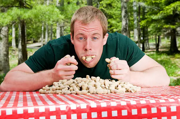 Photo of Eating peanuts
