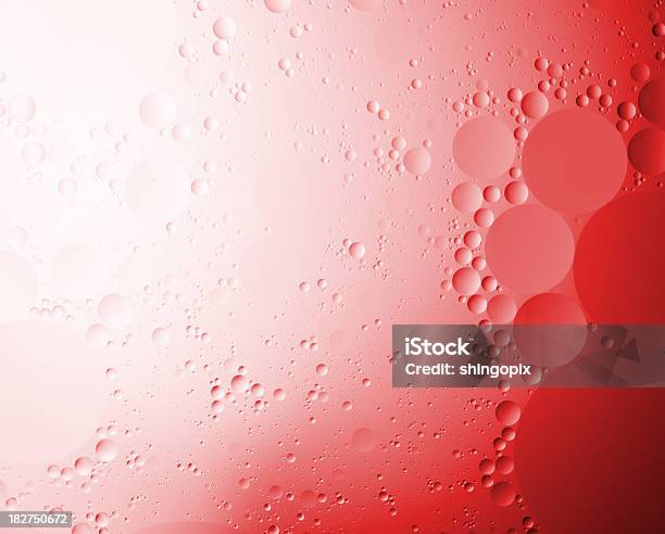 Rot Abstrakt Bubbles Stockfoto und mehr Bilder von Abstrakt - Abstrakt, Auf dem Wasser treiben, Bildhintergrund