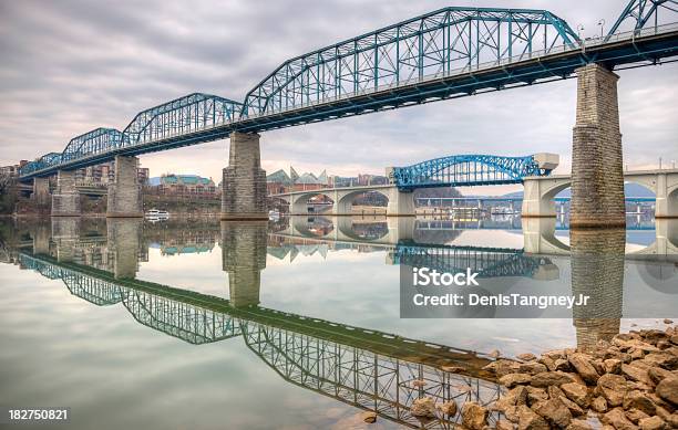 Chattanooga - Fotografie stock e altre immagini di Chattanooga - Chattanooga, Tennessee, Ponte