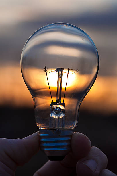 istock Sunset For The Incandescent Light Bulb 182751258