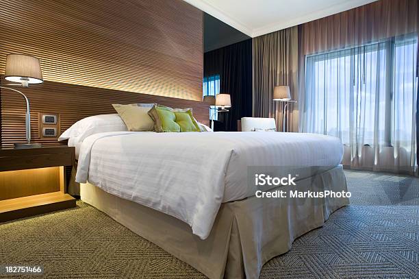 Moderne Schlafzimmer Stockfoto und mehr Bilder von Bangkok - Bangkok, Behaglich, Bett