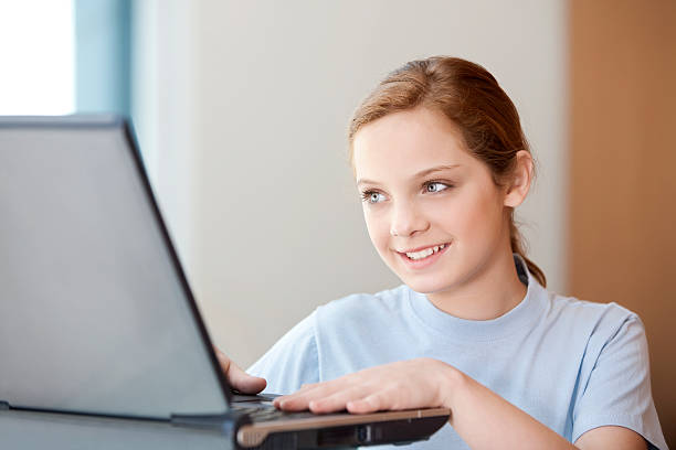 istock Girl with Laptop 182751805