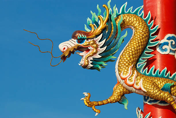 istock Dragon symbol of China. 182752191