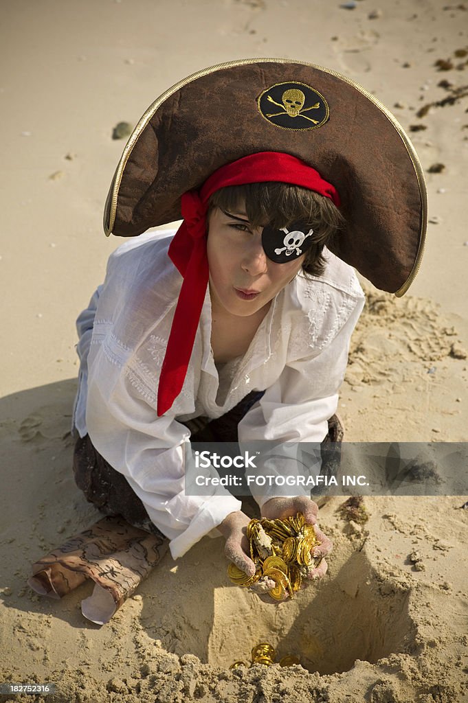 Piratas das Caraíbas - Royalty-free Areia Foto de stock