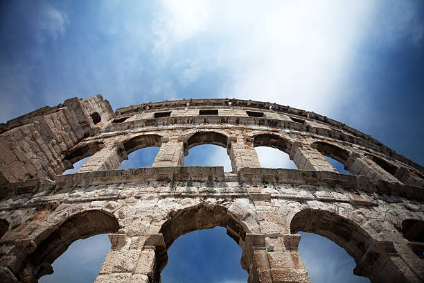 istock Ancient amphitheater in Pula, Croatia 182752476