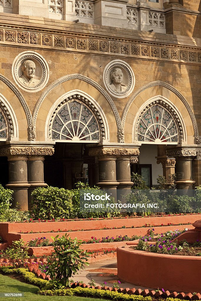 Железнодорожной станции Виктория, Мумбаи - Стоковые фото Азия роялти-фри