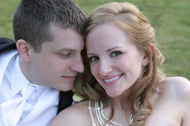 istock Bride & Groom Close-up. Wedding Day Love 182752958