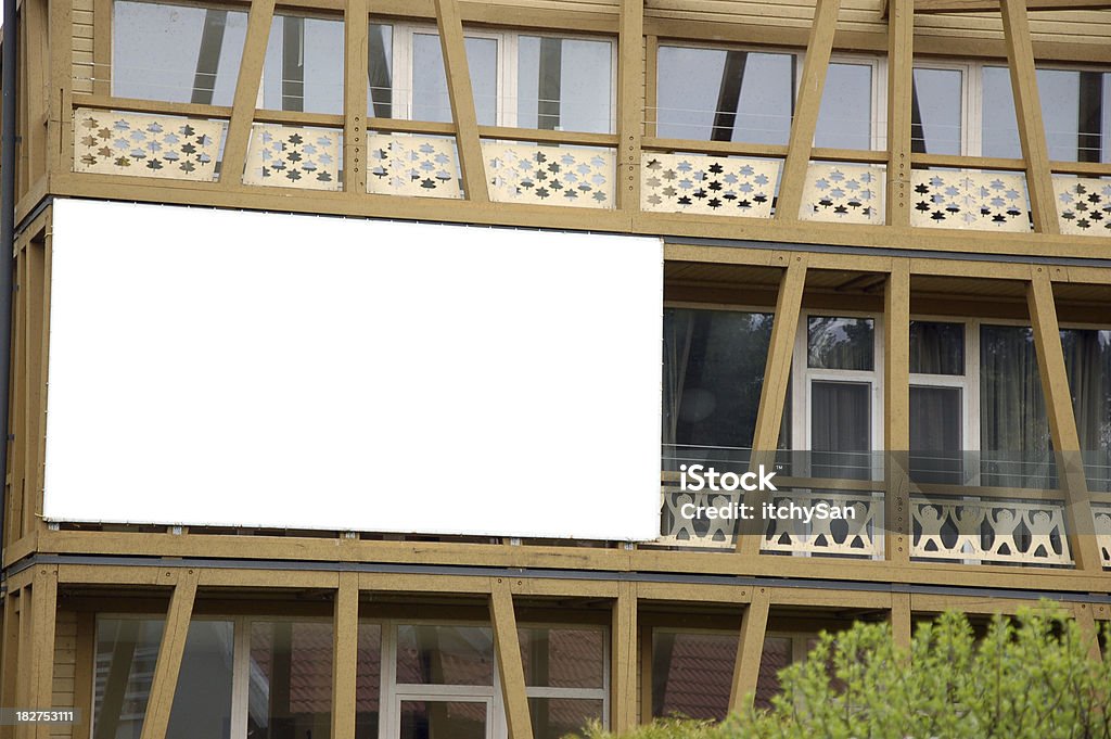 Blank billboard - Foto de stock de Aluguel de casa royalty-free