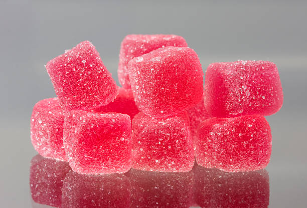 istock pink square jelly candies 182753259