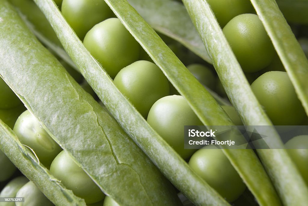 Vegetal imágenes fijas: Guisantes verde - Foto de stock de Abierto libre de derechos