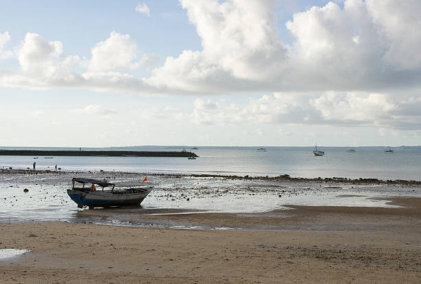 istock Traditional boat at beach in West Timor 182753388