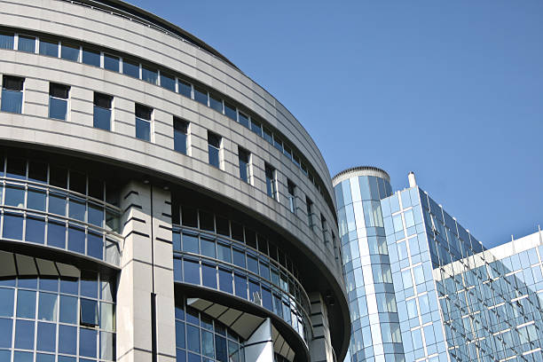istock Futuristic Office building Brussels European Commission 182753692