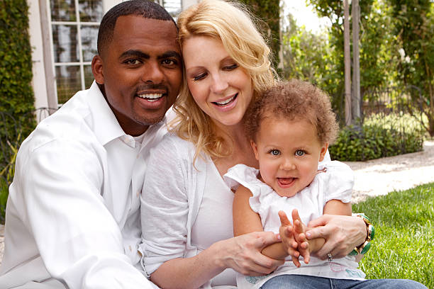 istock Beautiful Young Family 182753853