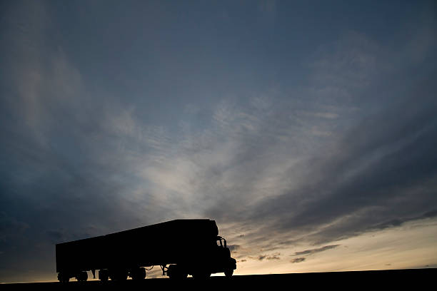 istock Truck at Dusk 182754155
