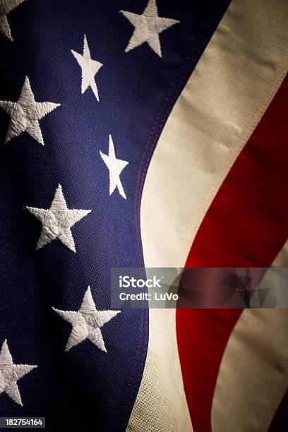 Usa Flagge Stockfoto und mehr Bilder von Amerikanische Flagge - Amerikanische Flagge, Bildhintergrund, Textilien