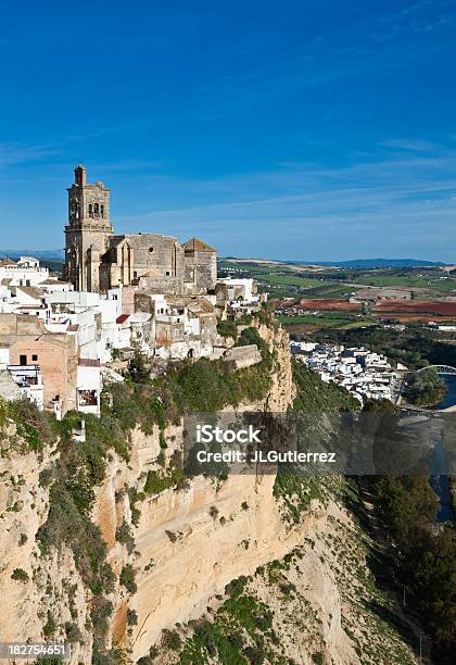 Arcos De La Frontera - Fotografie stock e altre immagini di Provincia di Cadice - Provincia di Cadice, Andalusia, Arcos de la Frontera