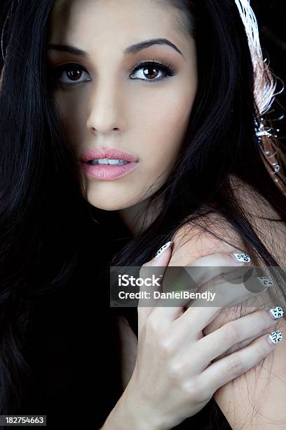 Bellissima Donna Latina - Fotografie stock e altre immagini di Adulto - Adulto, Beautiful Woman, Bellezza