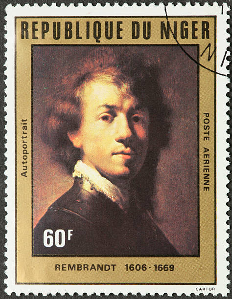 rembrandt 자가 초상화 - rembrandt 뉴스 사진 이미지