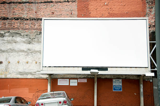 istock Empty Billboard at Outdoor Parking Lot (Seattle) 182755060