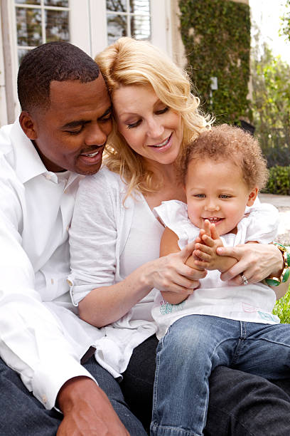 istock Beautiful Multi-Racial Family 182755641