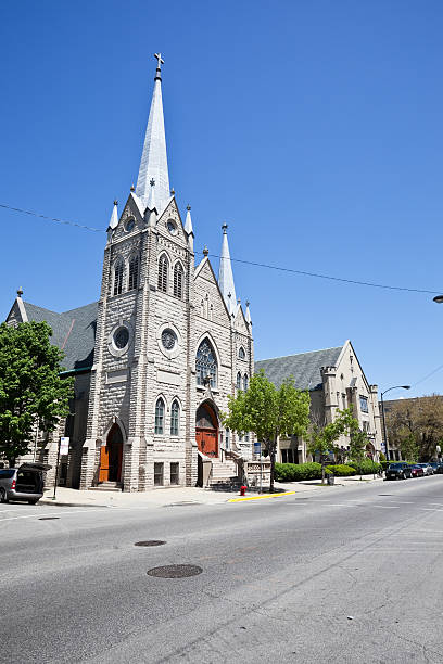 istock Swedish Church in Chicago 182756180