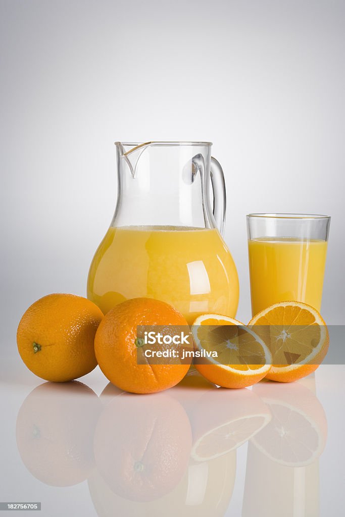 Orange Orangensaft - Lizenzfrei Erfrischung Stock-Foto