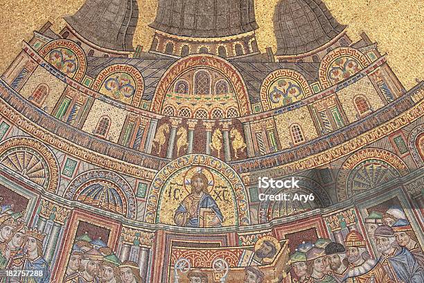 Mosaico Sulla Cattedrale Di San Marco Venezia Piazza - Fotografie stock e altre immagini di Ambientazione esterna