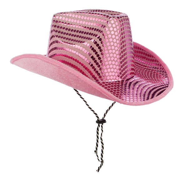 istock Pink cowgirl has 182757371
