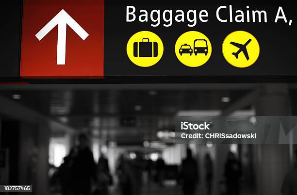 Baggage Claim Stock Photo - Download Image Now - Airplane, Airport, Arrival