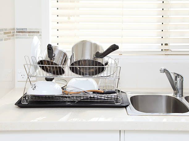 すっきりとしたお料理 - cleaning domestic kitchen counter top housework ストックフォトと画像