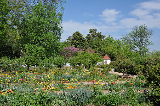 Upper Garden at George Washington's Mount Vernon