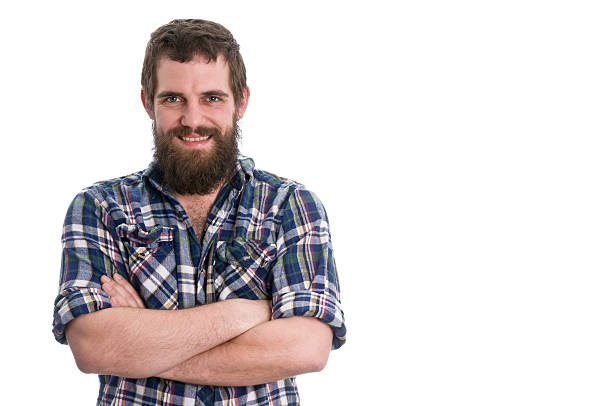 istock smiling man with arms crossed 182758753