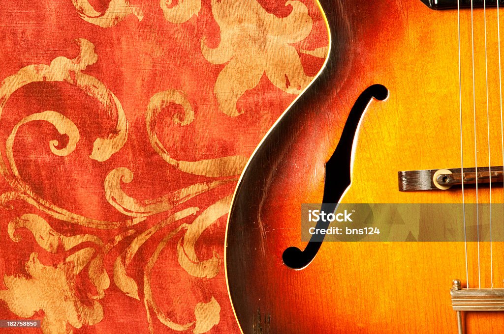 Chitarra Vintage - Foto stock royalty-free di Rock and roll